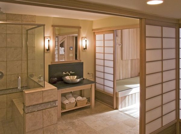 18 idées de salles de bains japonaises élégantes Baignoires inspiration Japonaise
