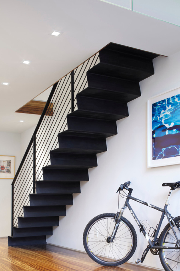 Idées pour décorer et aménager un loft Escalier idées Industriel