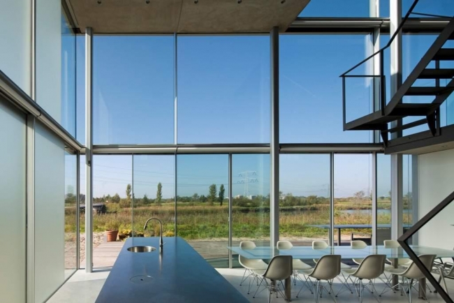 Maison cube verre 11 Maison en cube