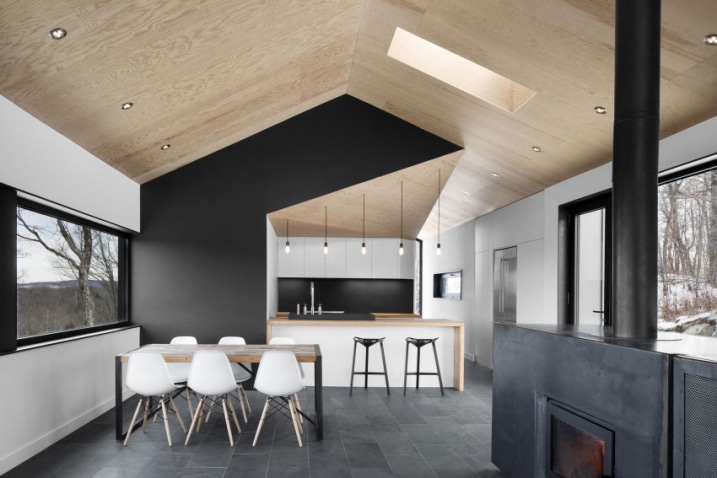 Idées pour décorer l'intérieur d'un chalet en bois contemporain Luxury chalet idées