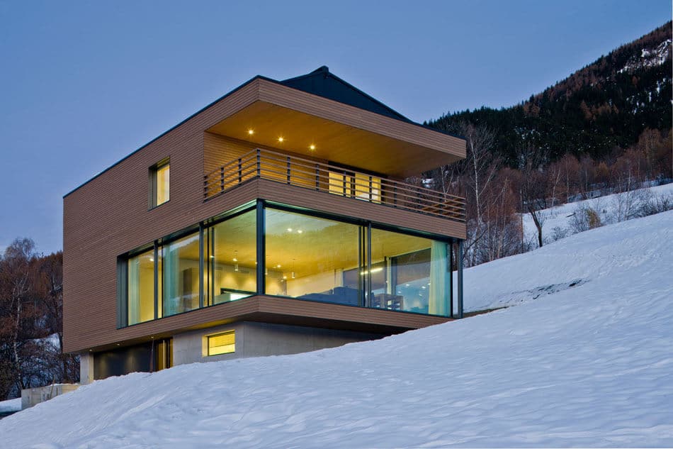 Cube bois Maison en cube