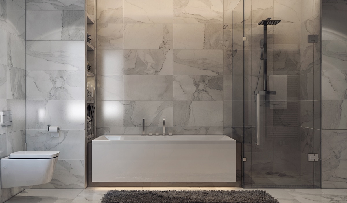 Idee deco salle de bain avec baignoire – lombards