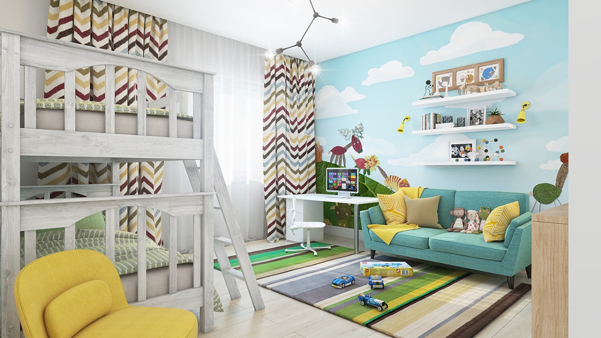 15 idées pour décorer les murs d'une chambre d'enfant
