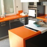 Cuisine design orange