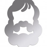 Miroir design Beard