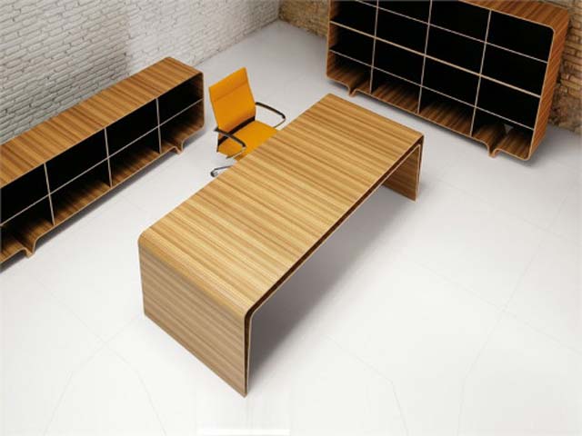 Bureau design minimaliste Haworth