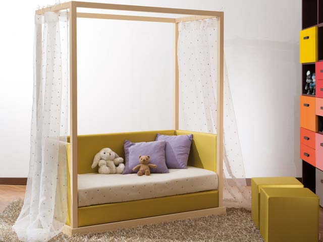 Chambre enfant Dearkids avec lit baldaquin