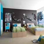 Chambre enfant Dearkids bleue et noire