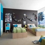 Chambre enfant Dearkids bleue et noire