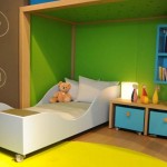 Chambre enfant Dearkids jaune et verte