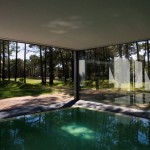 Maison design au Portugal-Piscine interieure