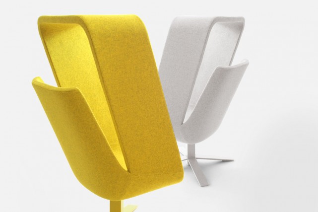 chaise-design-jaune