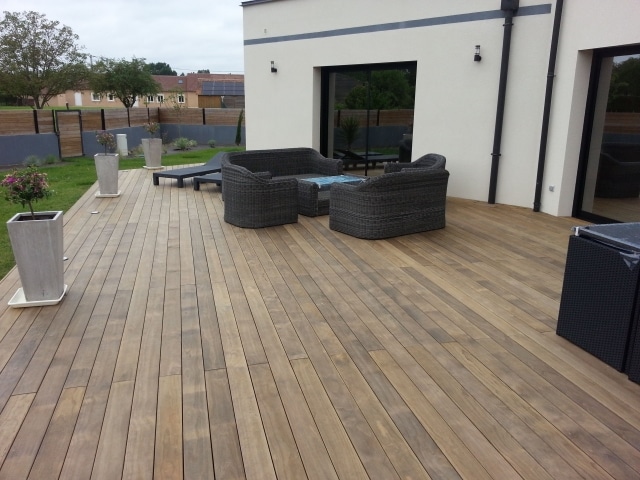 Exemple Terrasse bois Kebony