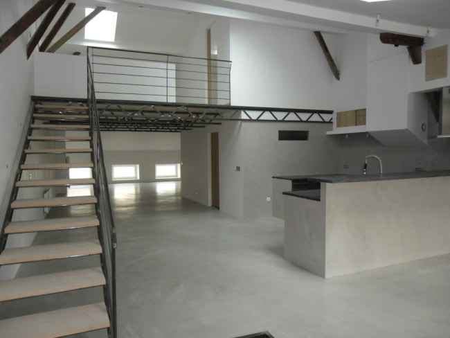 beton-cire-maison-contemporaine