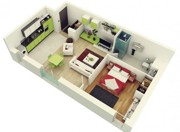plan-3D-appartement-1-chambre-01