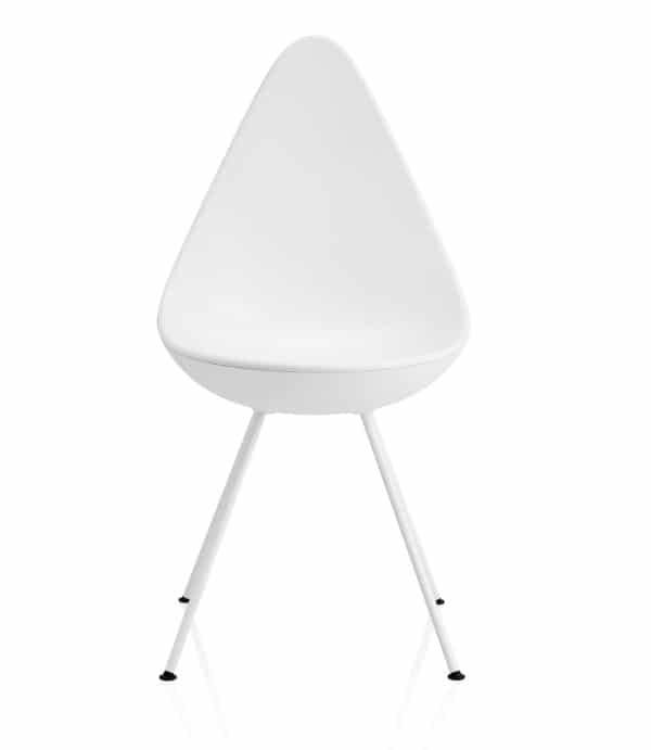 chaise-design-the-drop-fritz-hansen-blanche