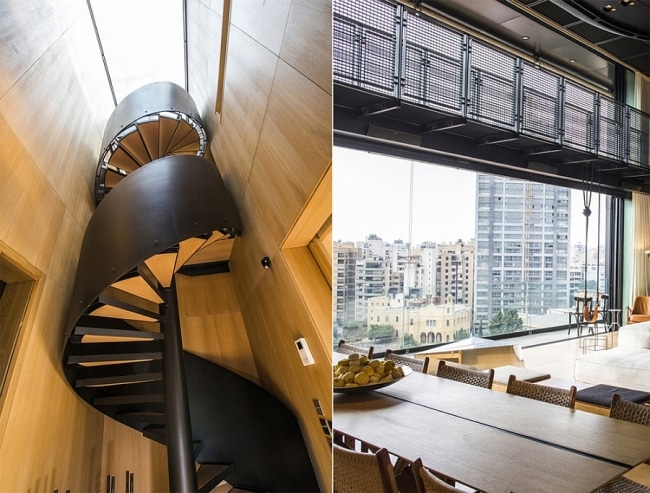 escalier-metal-penthouse