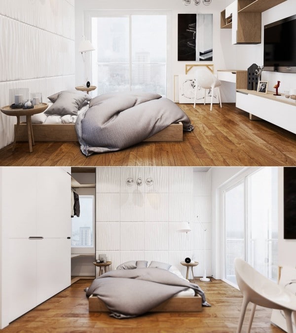 idee-deco-chambre-blanche-bois