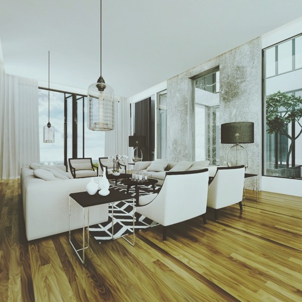 idee-decoration-salon-blanc-parquet