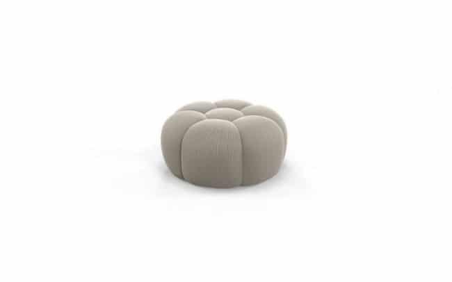 pouf-bubble-roche-bobois-gris