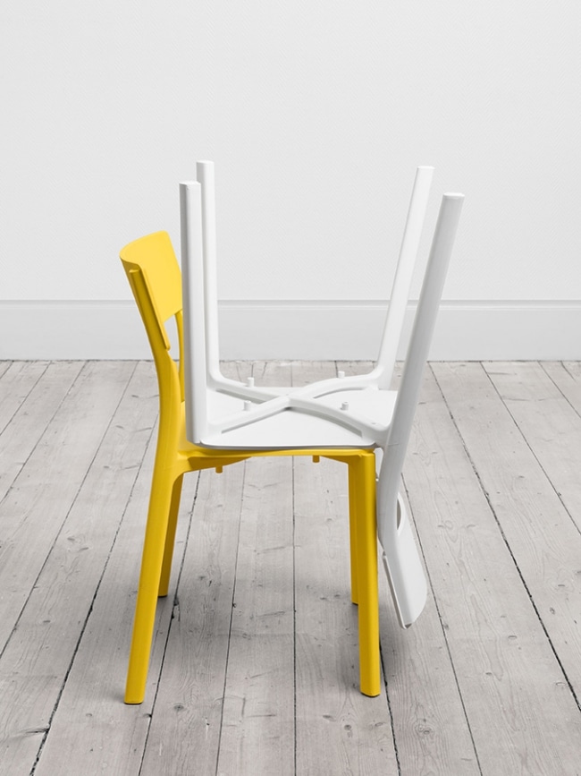 chaises-janinge-ikea-blanche-jaune
