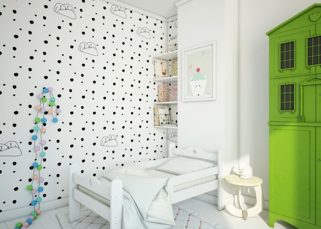 deco-chambre-enfant-noir-blanche