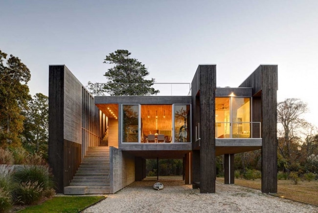 maison-contemporaine-bois-beton
