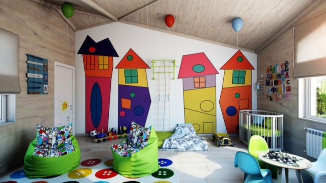 decoration-chambre-enfant-ballons