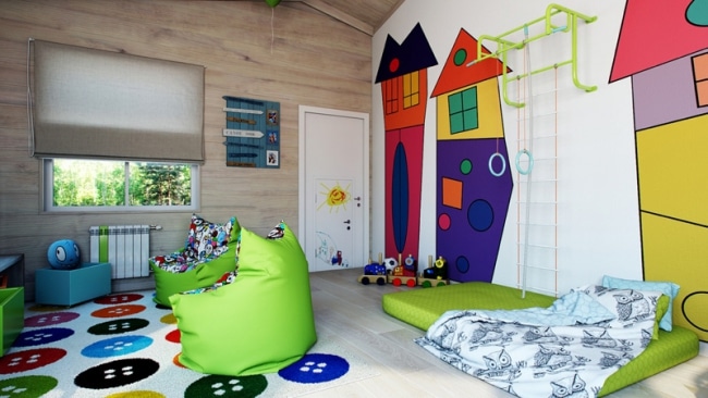 decoration-chambre-enfant-pouf