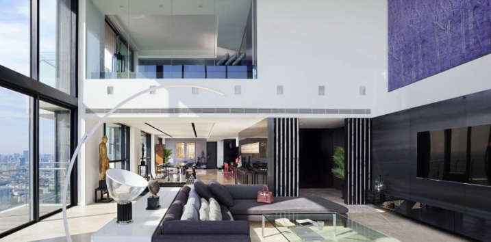 Interieur penthouse design