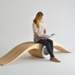 Chaise design bois modulable