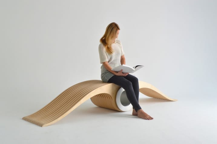 Chaise design bois modulable