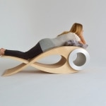 Chaise design stephane leathead