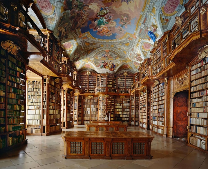 Bibliothèque St Florian Autriche