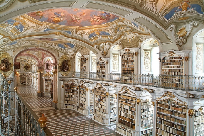 Bibliotheque The Admont Autriche