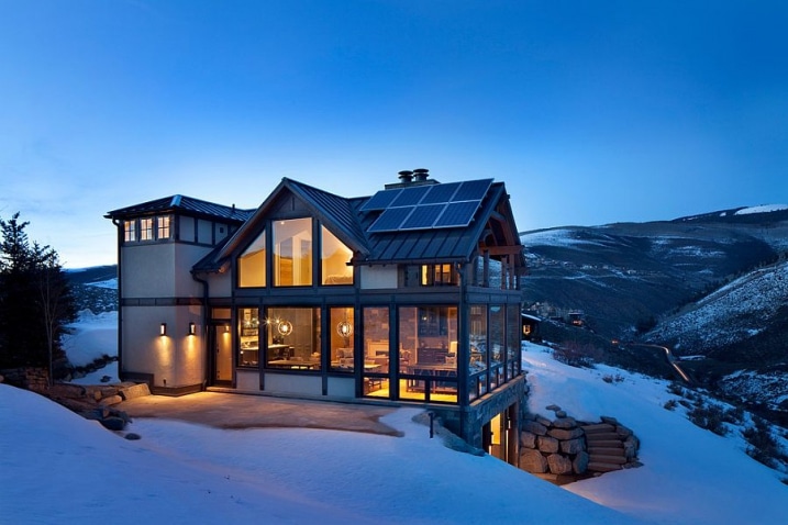 Chalet contemporain rustique