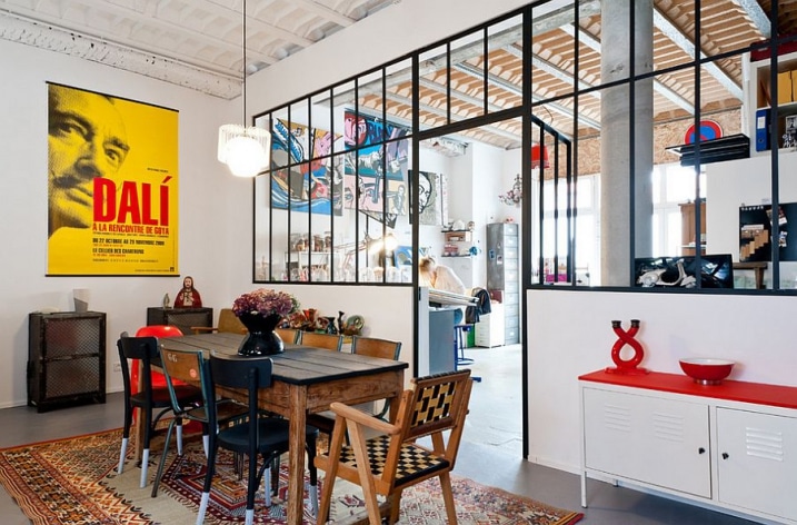 30 façons de créer une ambiance industrielle dans un salon