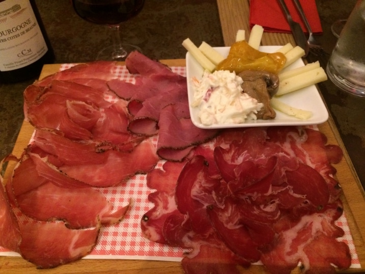 Assiette charcuterie