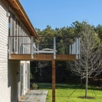 Terrasse en bois sur pilotis