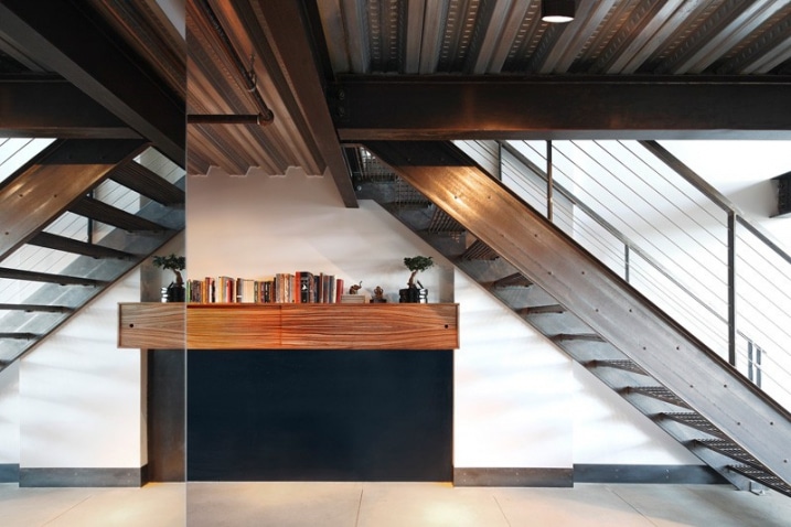 Escalier industriel pour loft