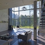 Interieur minimaliste en béton