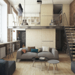 Petit appartement avec mezzanine