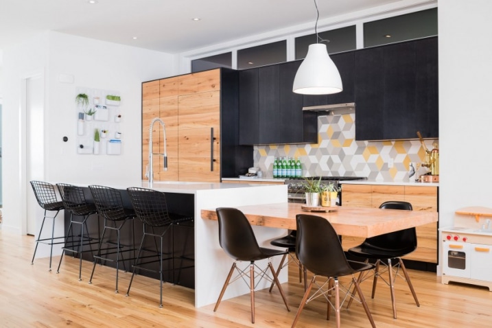 Carrelage mosaique credence cuisine