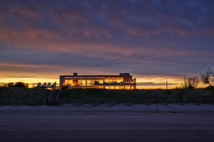 Maison dans les dunes