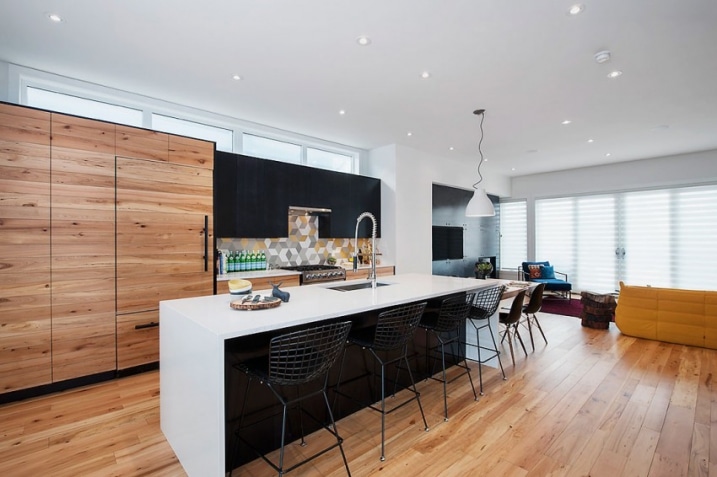 Parquet en bois de caryer
