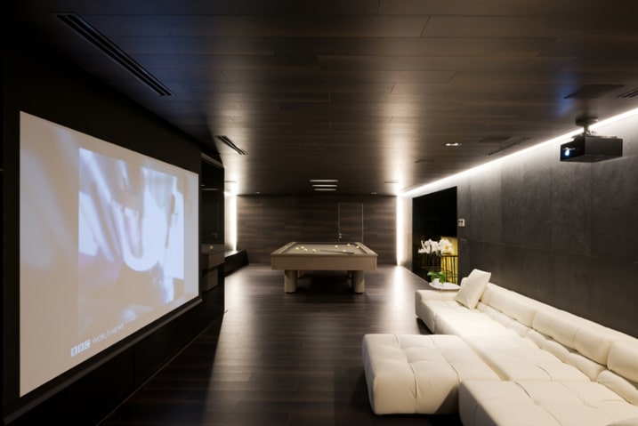 Salle home cinema