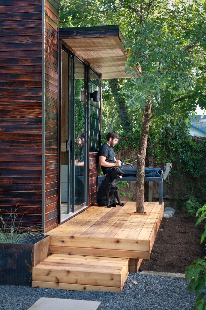 Bureau de Jardin avec terrasse