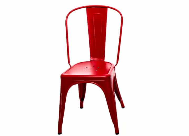 Chaise Tolix Rouge Le Corbusier