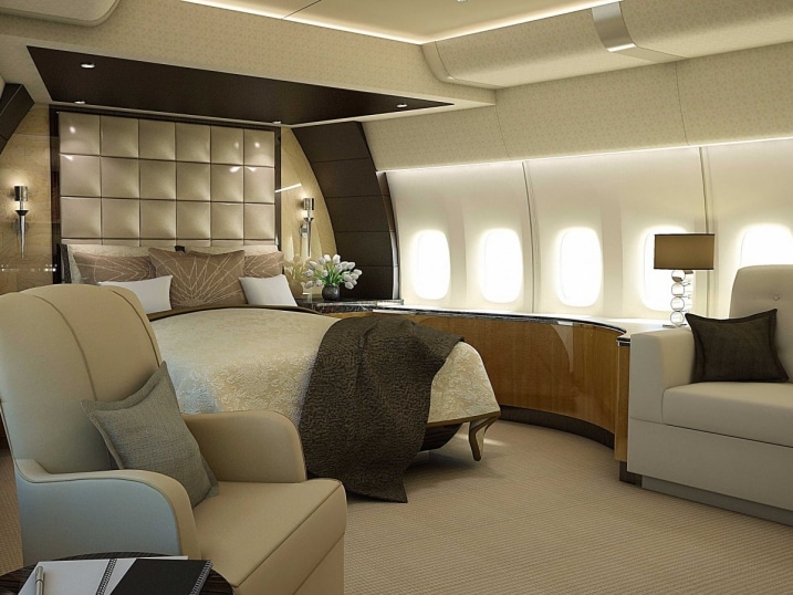 Chambre de luxe Boeing 747-8