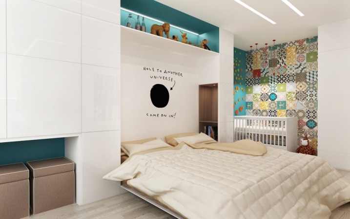 Chambre enfant minimaliste